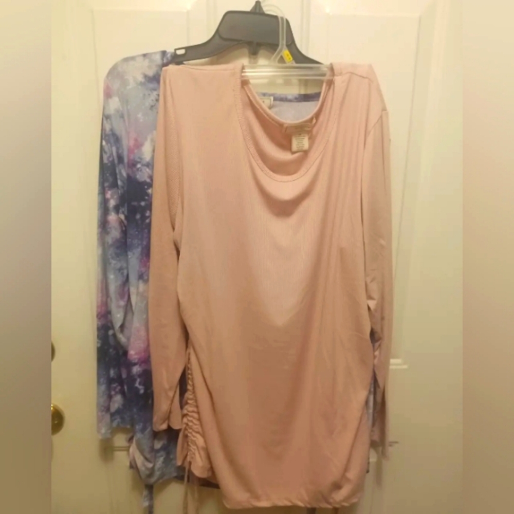 Set of two No Comment long sleeve shirts. Super soft and cute. Size 2X.